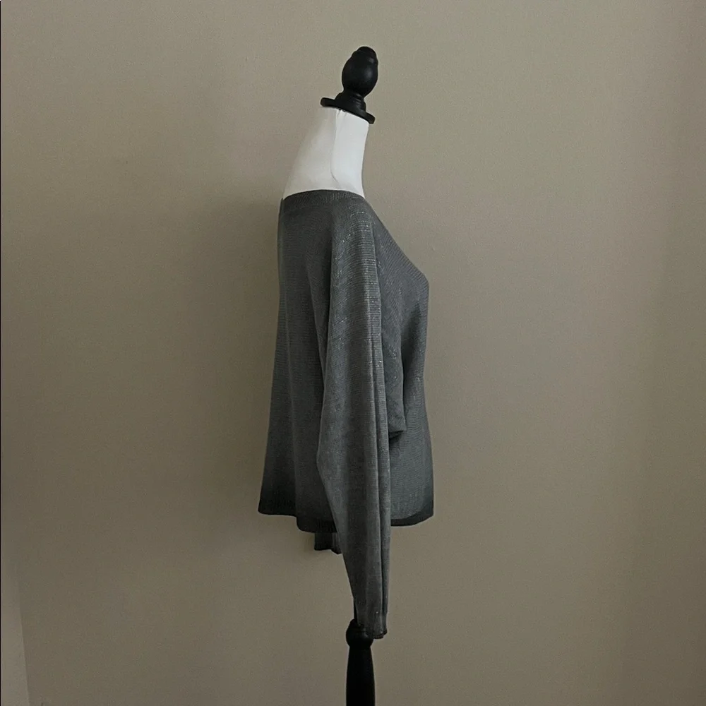 GiGi Moda Chic Gray Women's long sleeve Cardigan - Picture 9 of 11
